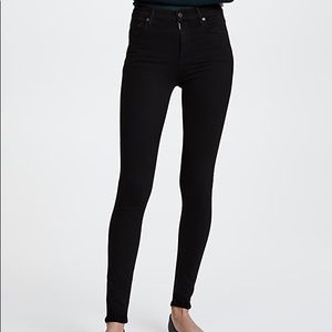 Citizen of Humanity x Black High Rise Rocket Jeans